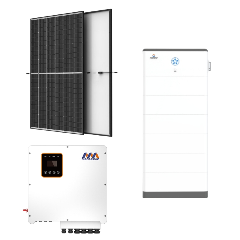 Kit photovoltaïque de 8KW avec stockage de 10KWh